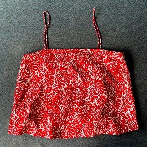 Club Monaco silk tank top